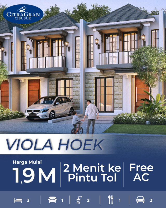 Konsep Hunian Modern Minimalis di cibubur dekat tol